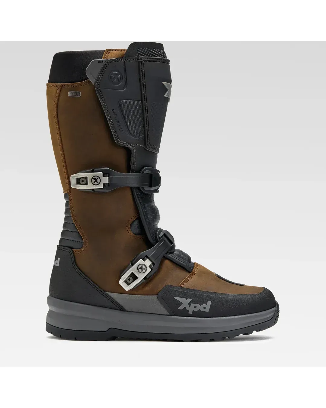 Ботуши за мотор XPD X-ADVENTURE H2OUT BROWN