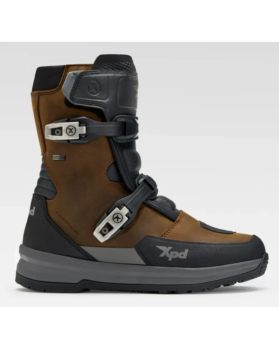 Ботуши за мотор XPD X-ADVENTURE H2OUT MID BROWN
