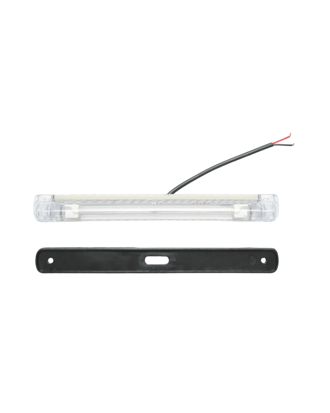 Бял LED габарит/контурна светлина – 6 Диода 24V 240 mm