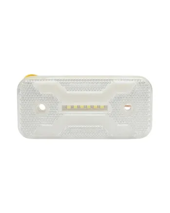 Бял LED Габарит / Маркер X Neon ефект – 30 диода 2 функции 12V/24V