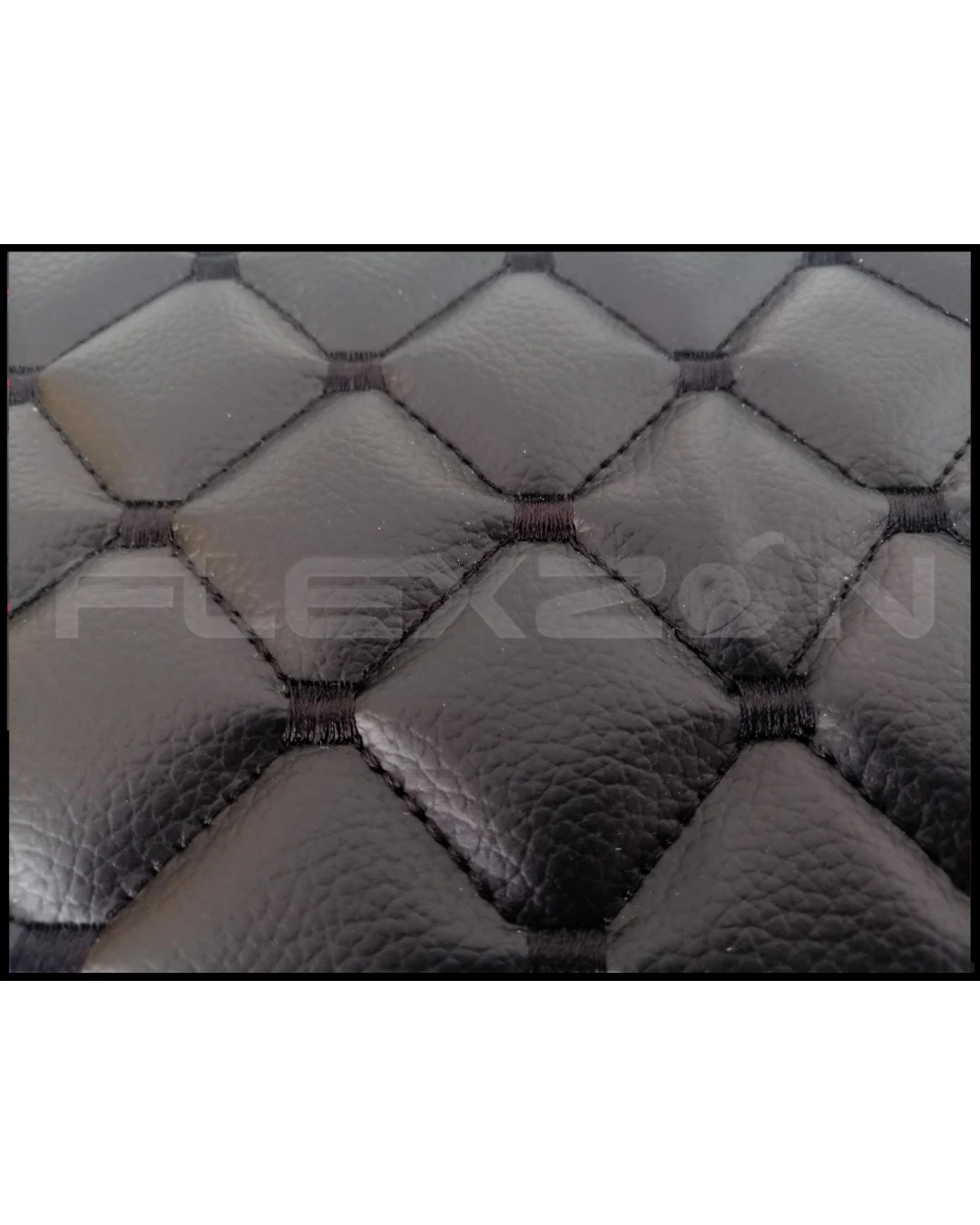 Черни Кожени Стелки За Скания Scania S 500, Автоматик, Еко Кожа, Лукс Качество