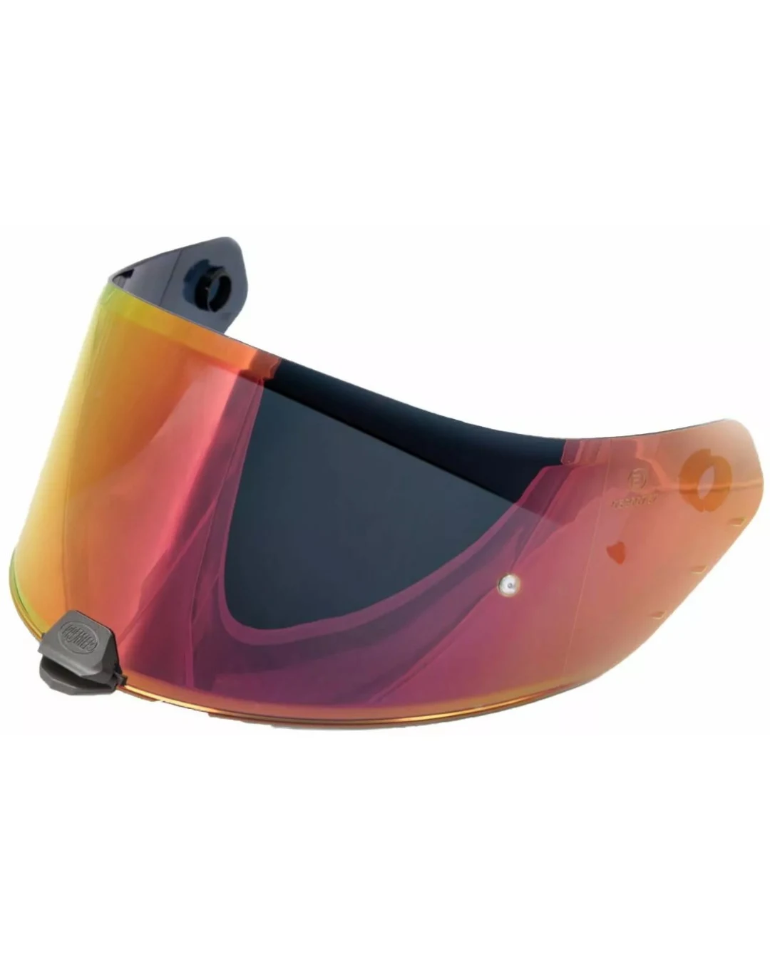 Червен иридиев визьор за каска PREMIER HYPER/DEVIL RED CHROMED