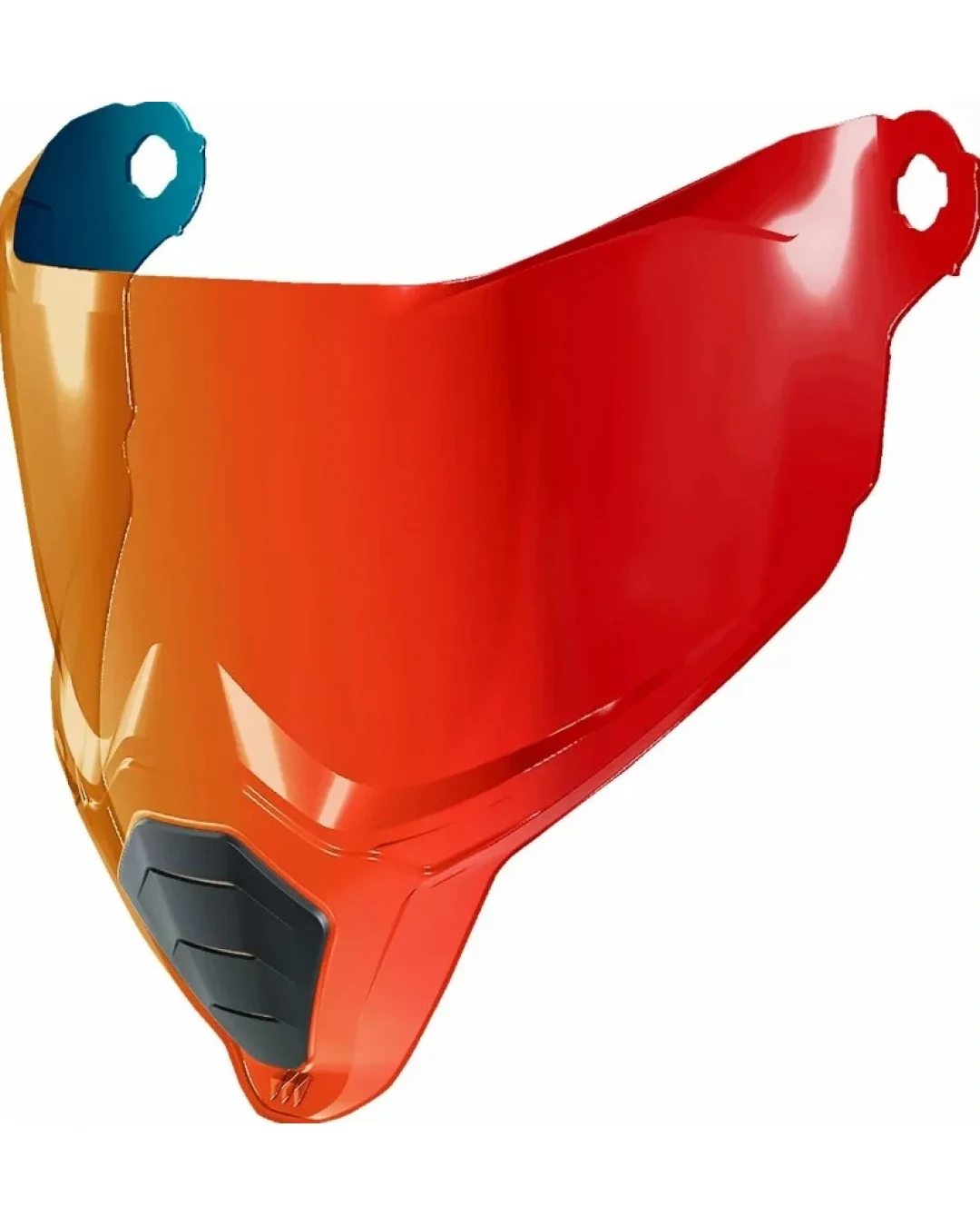 Червен иридиум визьор ICON ULTRAFLITE™ 22.06 CALYPSO RED