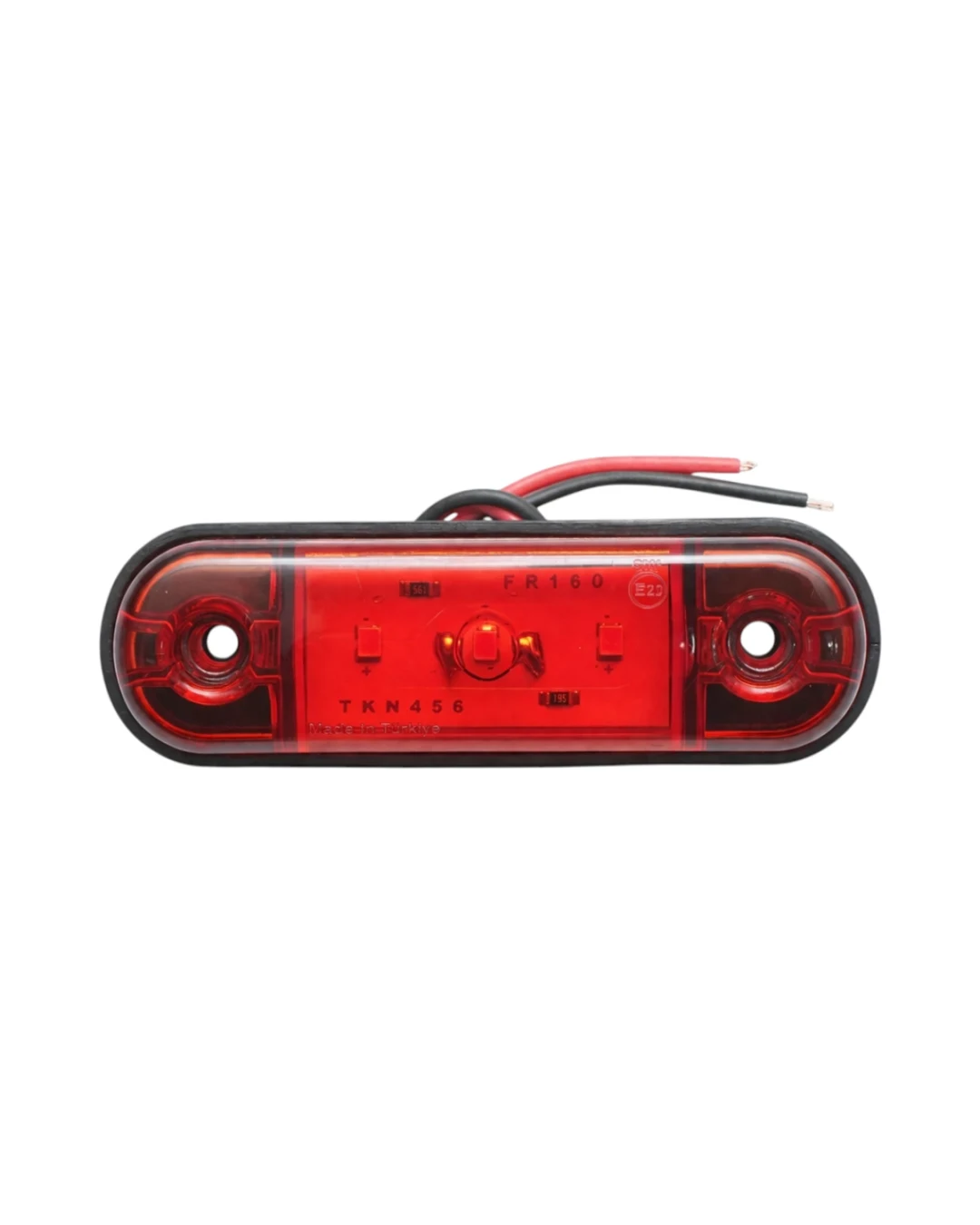 Червена LED Габаритна светлина / Маркер - 3 диода 12V-24V