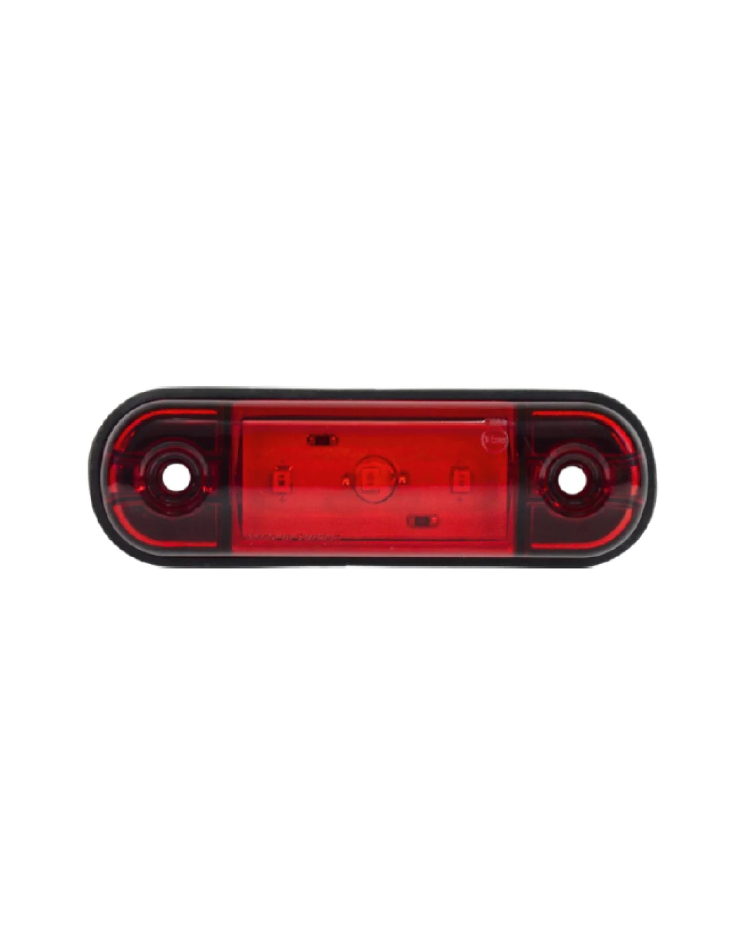 Червена LED Габаритна светлина / Маркер - 3 диода 12V-24V