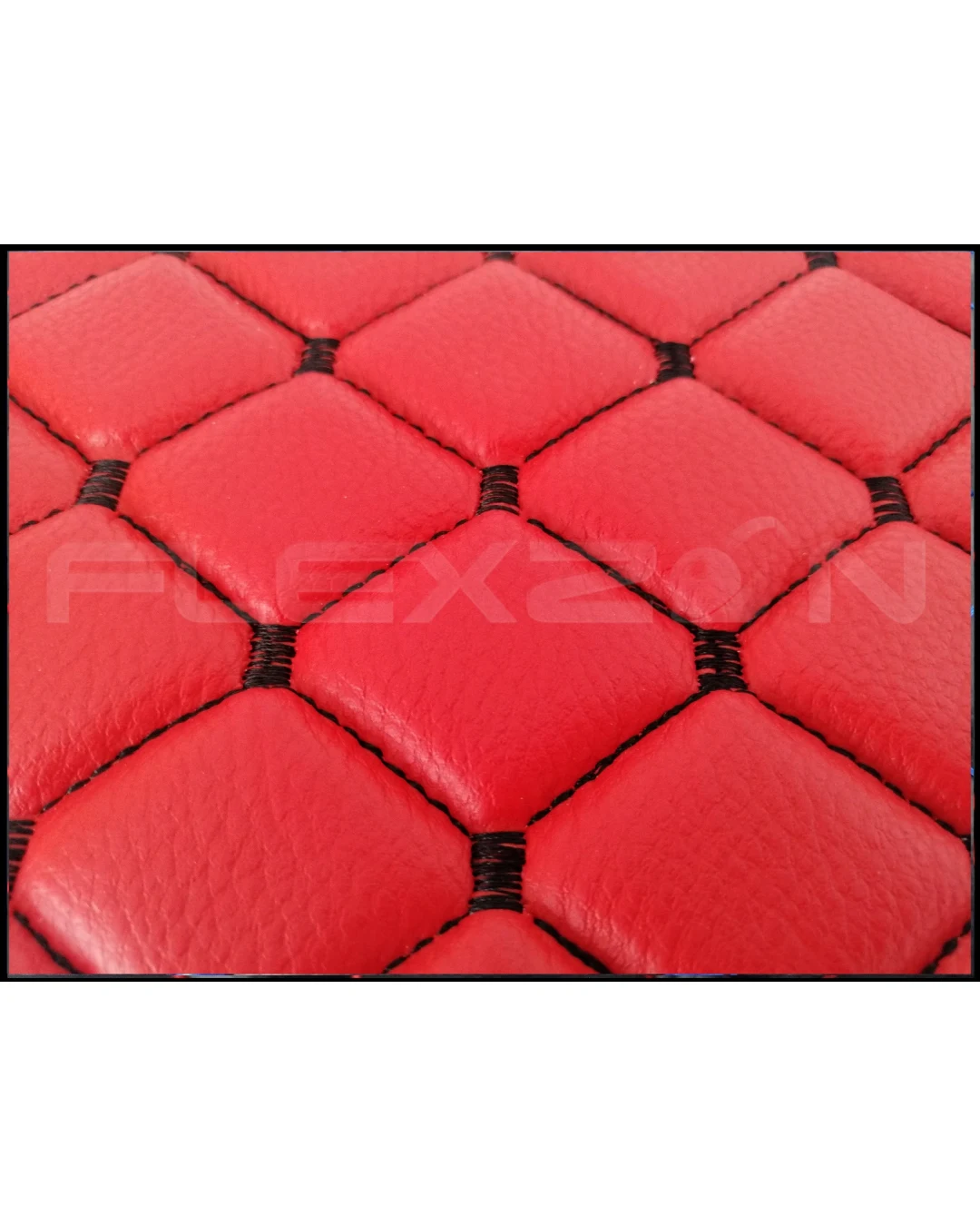 Червени Кожени Стелки За Мерцедес Актрос МП4 Mercedes Actros MP4 , Автоматик, Под на Две Нива, Еко Кожа, Лукс Качество