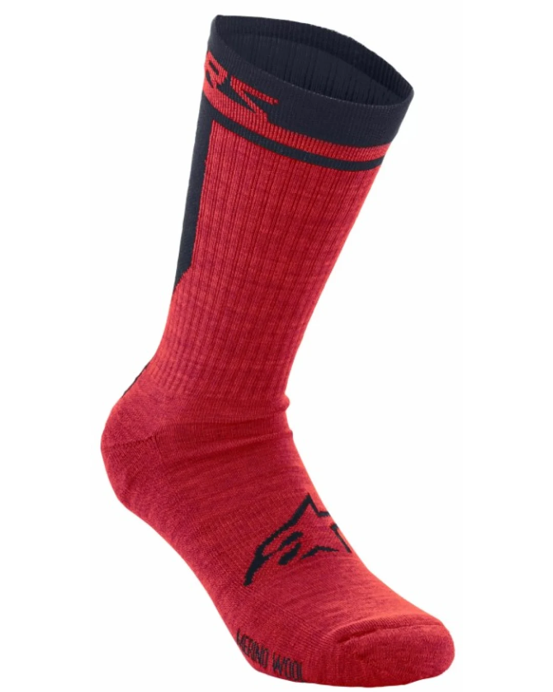 Чорапи ALPINESTARS MERINO 24 RED/BLACK