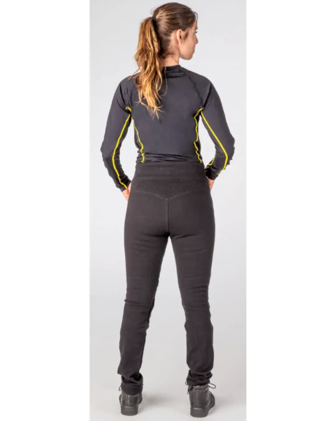 Дамкси мото дънки Lindstrands Legging Alva Black