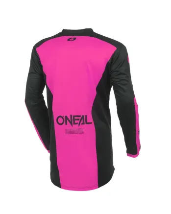 Дамска мотокрос блуза O`NEAL ELEMENT RACEWEAR BLACK/PINK V.27