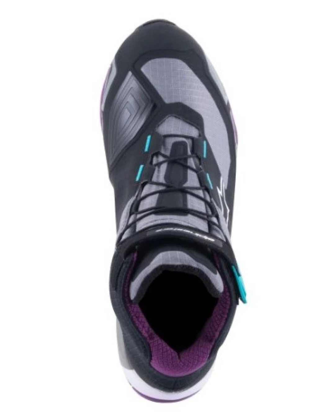 Дамски боти ALPINESTARS Stella CR-X Drystar® BLK/BL/GRY/PRPLE
