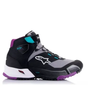 Дамски боти ALPINESTARS Stella CR-X Drystar® BLK/BL/GRY/PRPLE