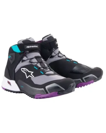 Дамски боти ALPINESTARS Stella CR-X Drystar® BLK/BL/GRY/PRPLE