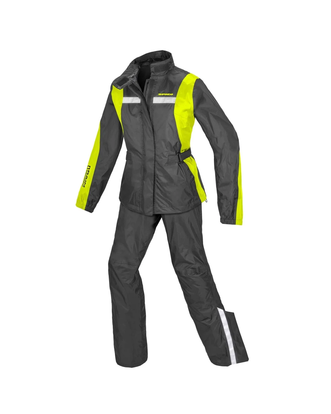 Дамски комплект дъждобран SPIDI TOURING RAIN KIT Yellow fluo