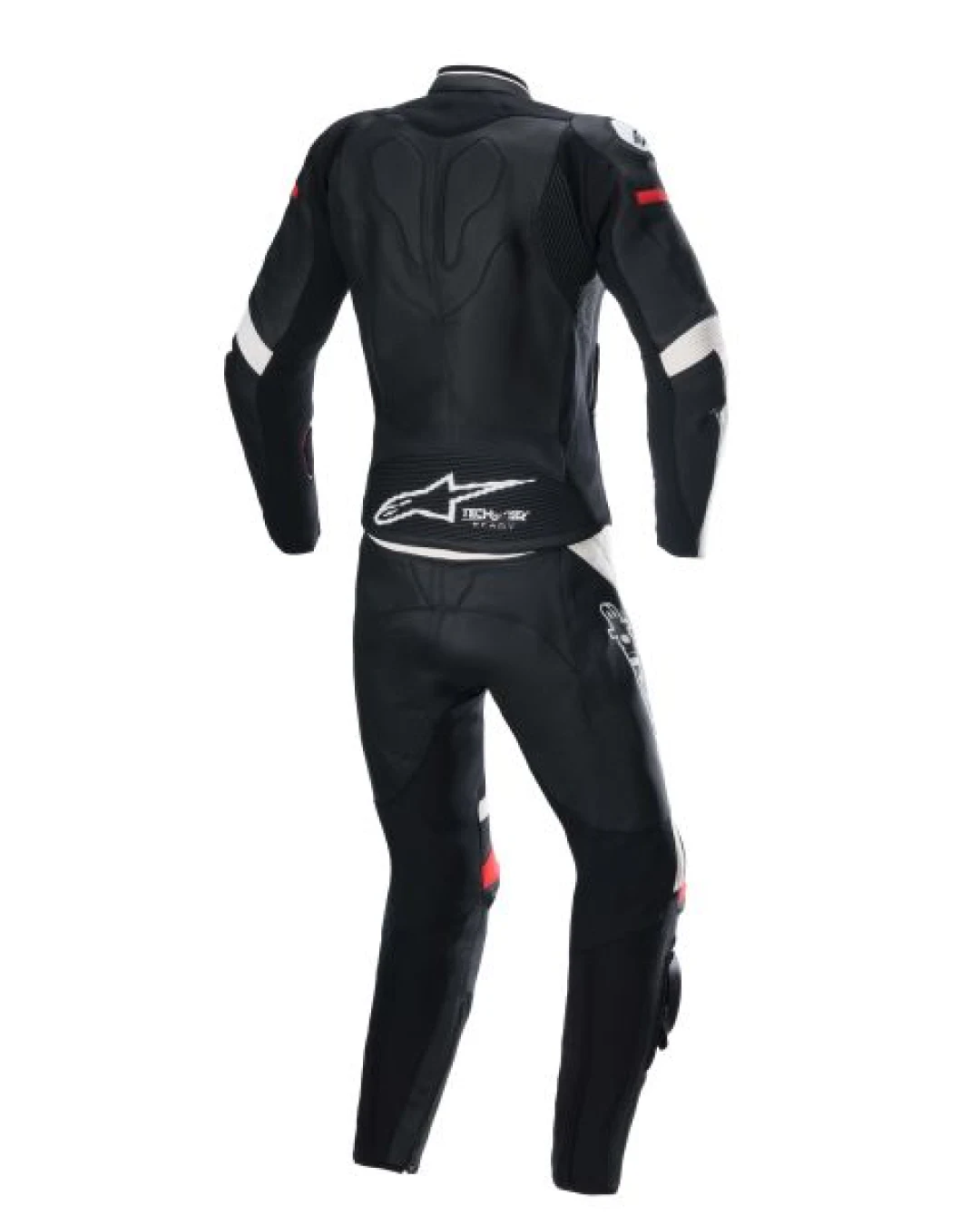 Дамски кожен екип ALPINESTARS STELLA GP PLUS 2PC BLACK/RED/WHITE