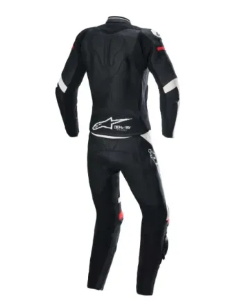 Дамски кожен екип ALPINESTARS STELLA GP PLUS 2PC BLACK/RED/WHITE