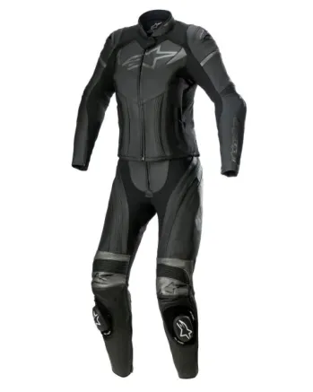 Дамски кожен екип ALPINESTARS STELLA GP PLUS BLACK/GRAY
