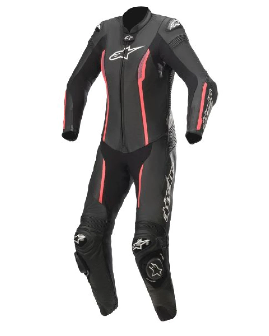 Дамски кожен екип ALPINESTARS STELLA MISSILE V2 BLACK/PINK