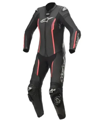 Дамски кожен екип ALPINESTARS STELLA MISSILE V2 BLACK/PINK