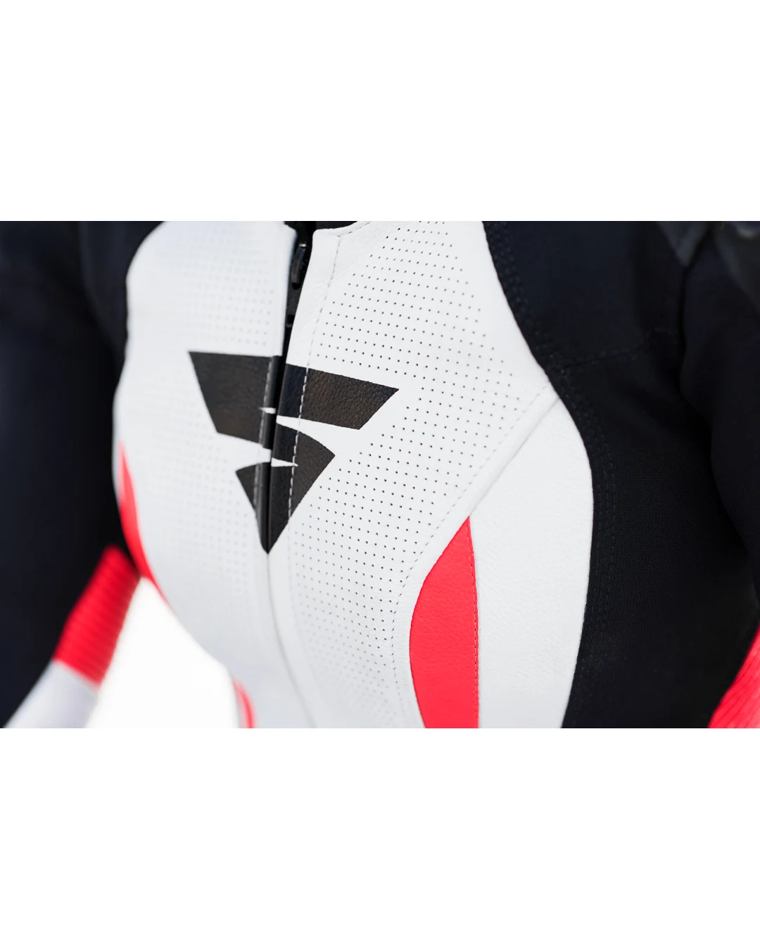 Дамски кожен екип SHIMA MIURA RS BLACK/RED