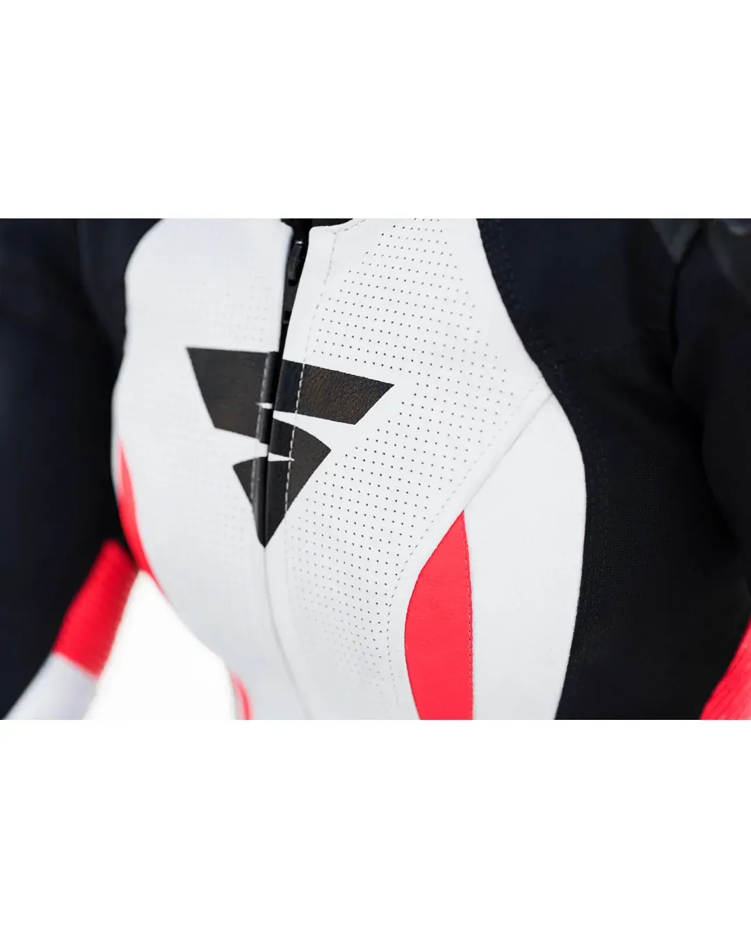 Дамски кожен екип SHIMA MIURA RS BLACK/RED
