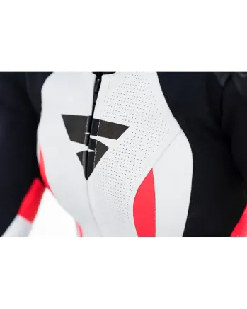 Дамски кожен екип SHIMA MIURA RS BLACK/RED