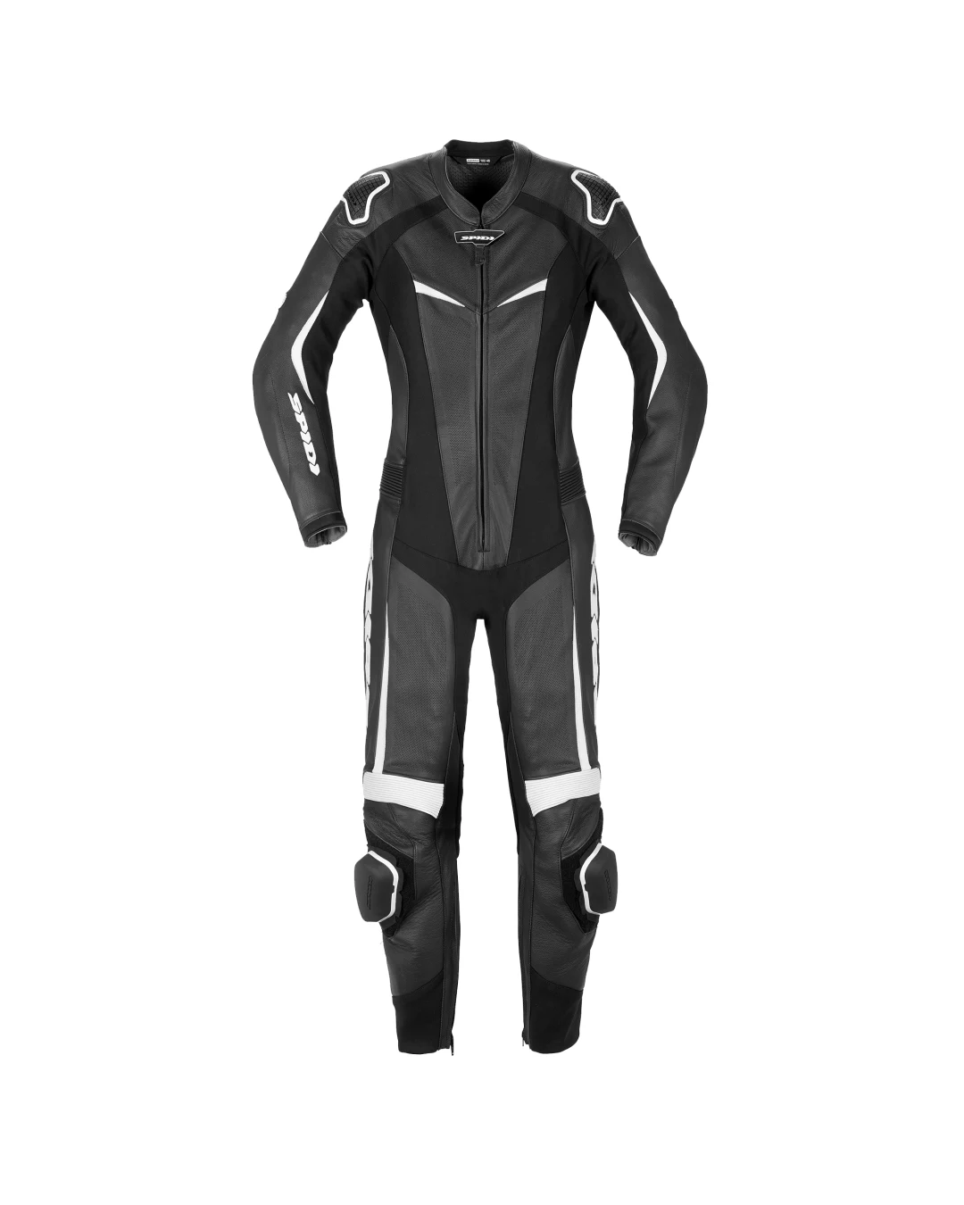 Дамски кожен мото екип SPIDI TRACK PERF PRO Black/White