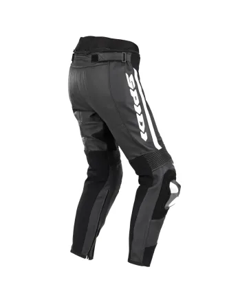 Дамски кожен мото панталон SPIDI  RR PRO 2 Black/White