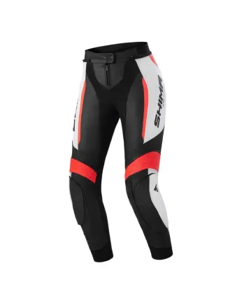 Дамски кожен панталон SHIMA MIURA 2.0 RED FLUO