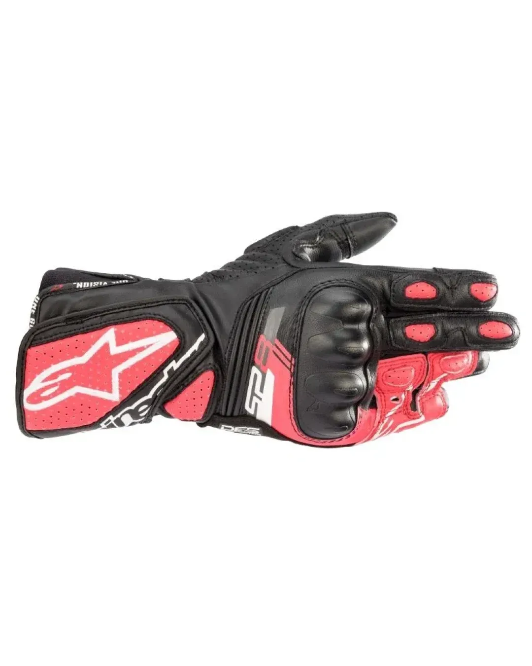 ДАМСКИ КОЖЕНИ МОТО РЪКАВИЦИ ALPINESTARS STELLA SP-8 V3 BLACK/PINK