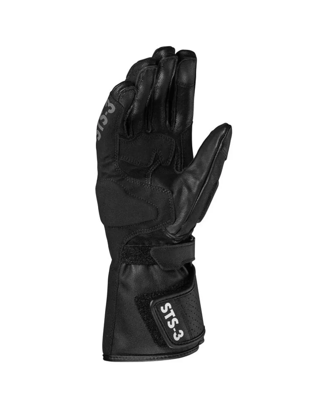 Дамски кожени мото ръкавици SPIDI STS-3 BLACK