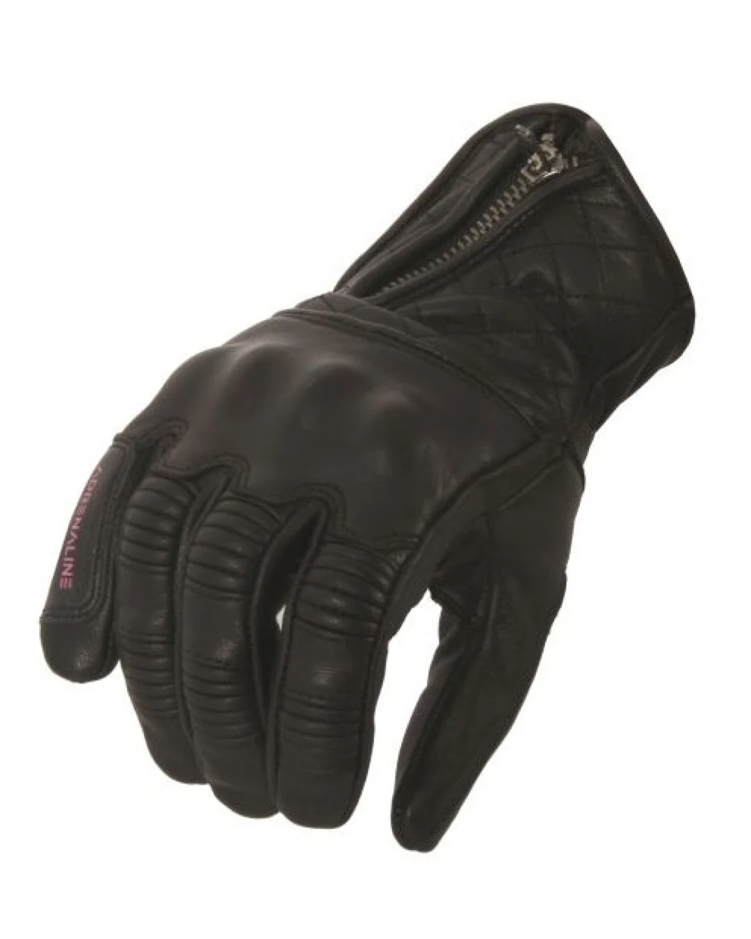 Дамски кожени ръкавици ADRENALINE ORCHID BLACK/PINK