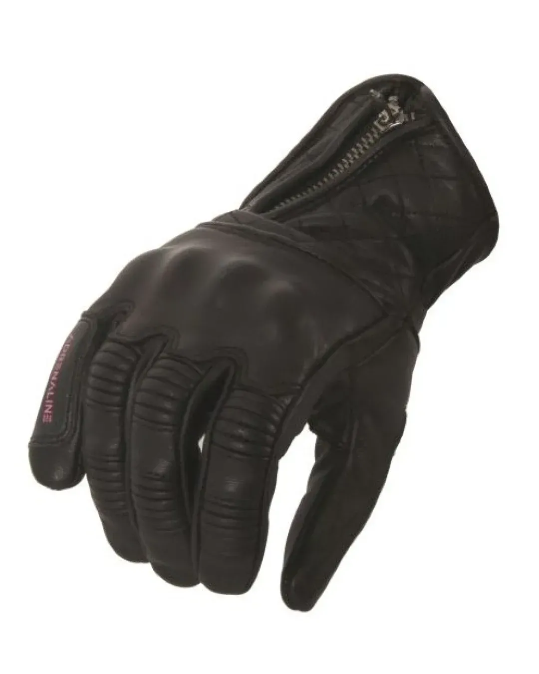 Дамски кожени ръкавици ADRENALINE ORCHID BLACK/PINK