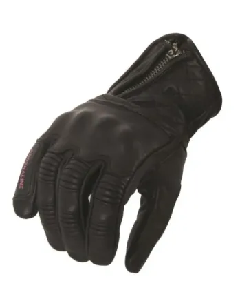 Дамски кожени ръкавици ADRENALINE ORCHID BLACK/PINK