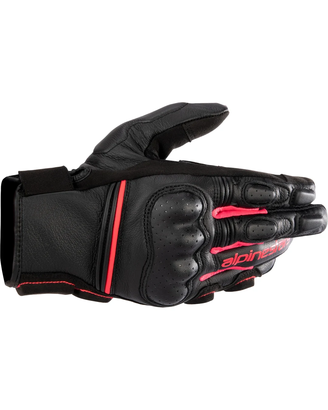 Дамски кожени ръкавици ALPINESTARS 4W PHENOM BLK/PK
