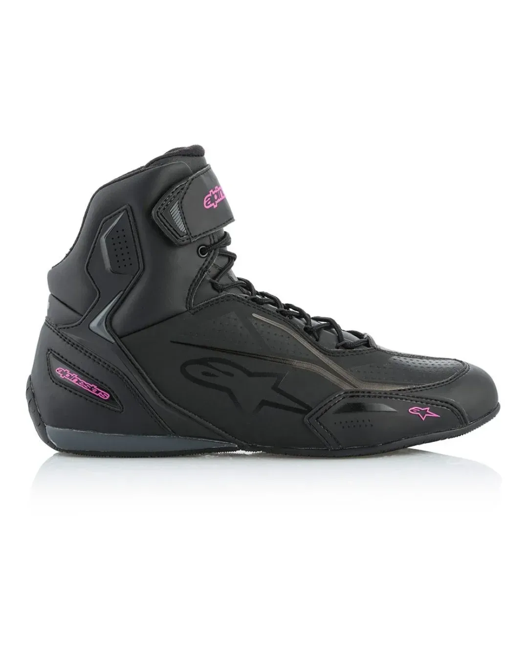 Дамски мото боти ALPINESTARS STELLA FASTER-3 BLACK/FUCHSIA
