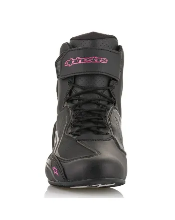 Дамски мото боти ALPINESTARS STELLA FASTER-3 BLACK/FUCHSIA