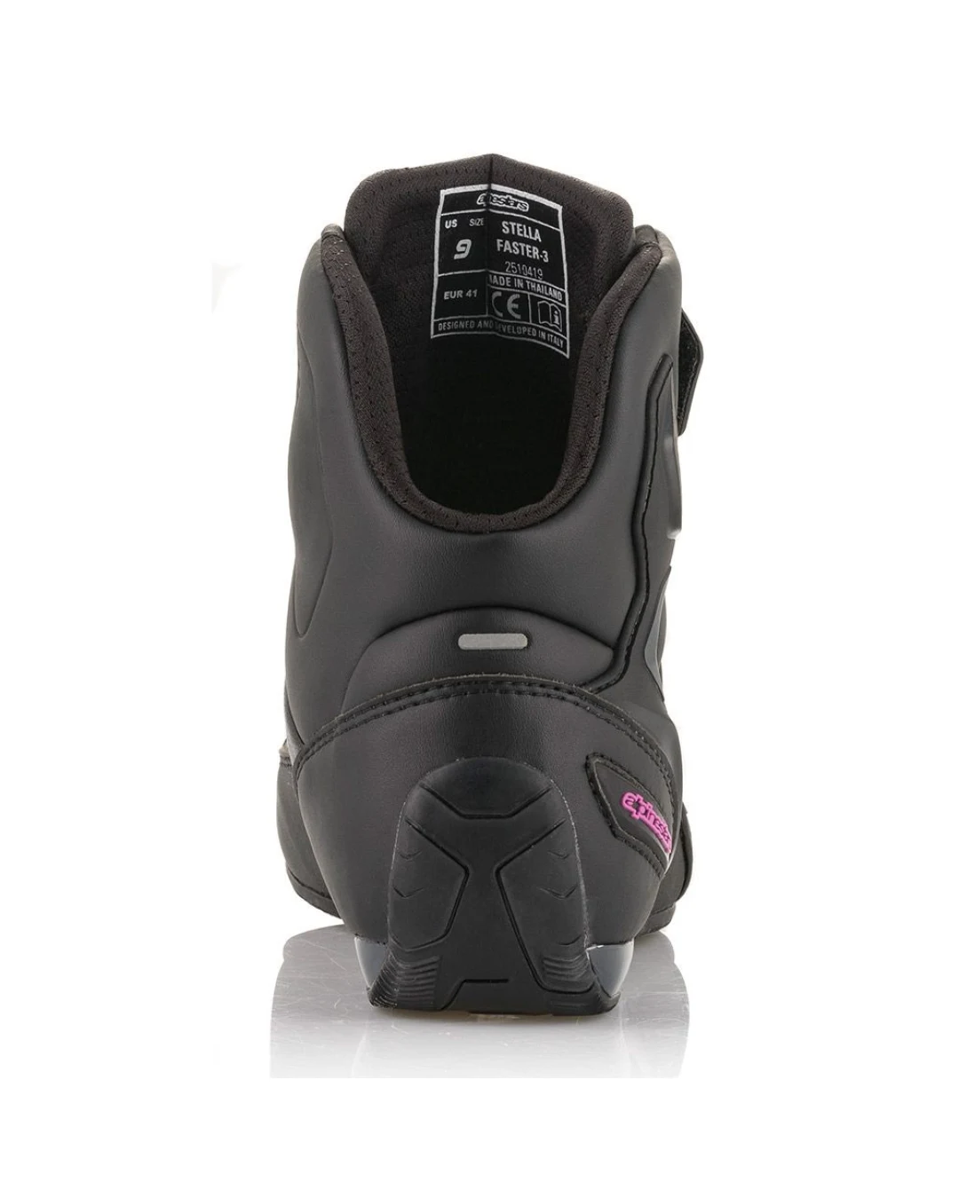 Дамски мото боти ALPINESTARS STELLA FASTER-3 BLACK/FUCHSIA