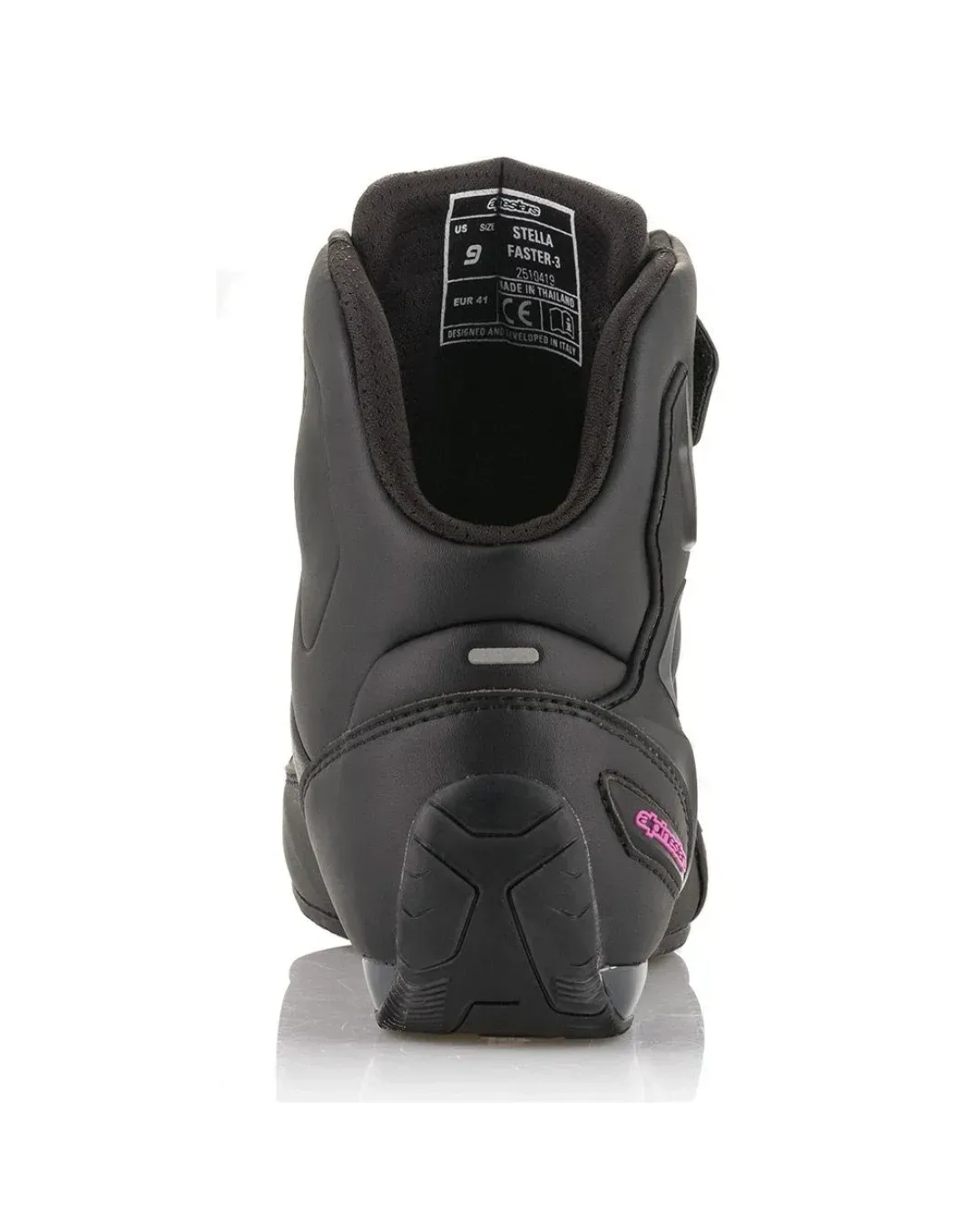Дамски мото боти ALPINESTARS STELLA FASTER-3 BLACK/FUCHSIA