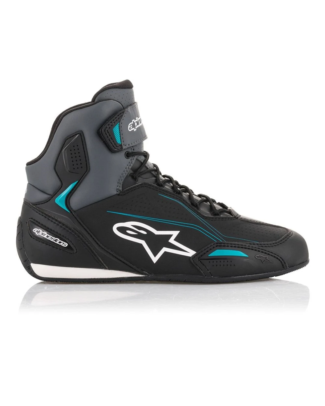 Дамски мото боти ALPINESTARS STELLA FASTER-3 BLACK/GRAY/OCEAN