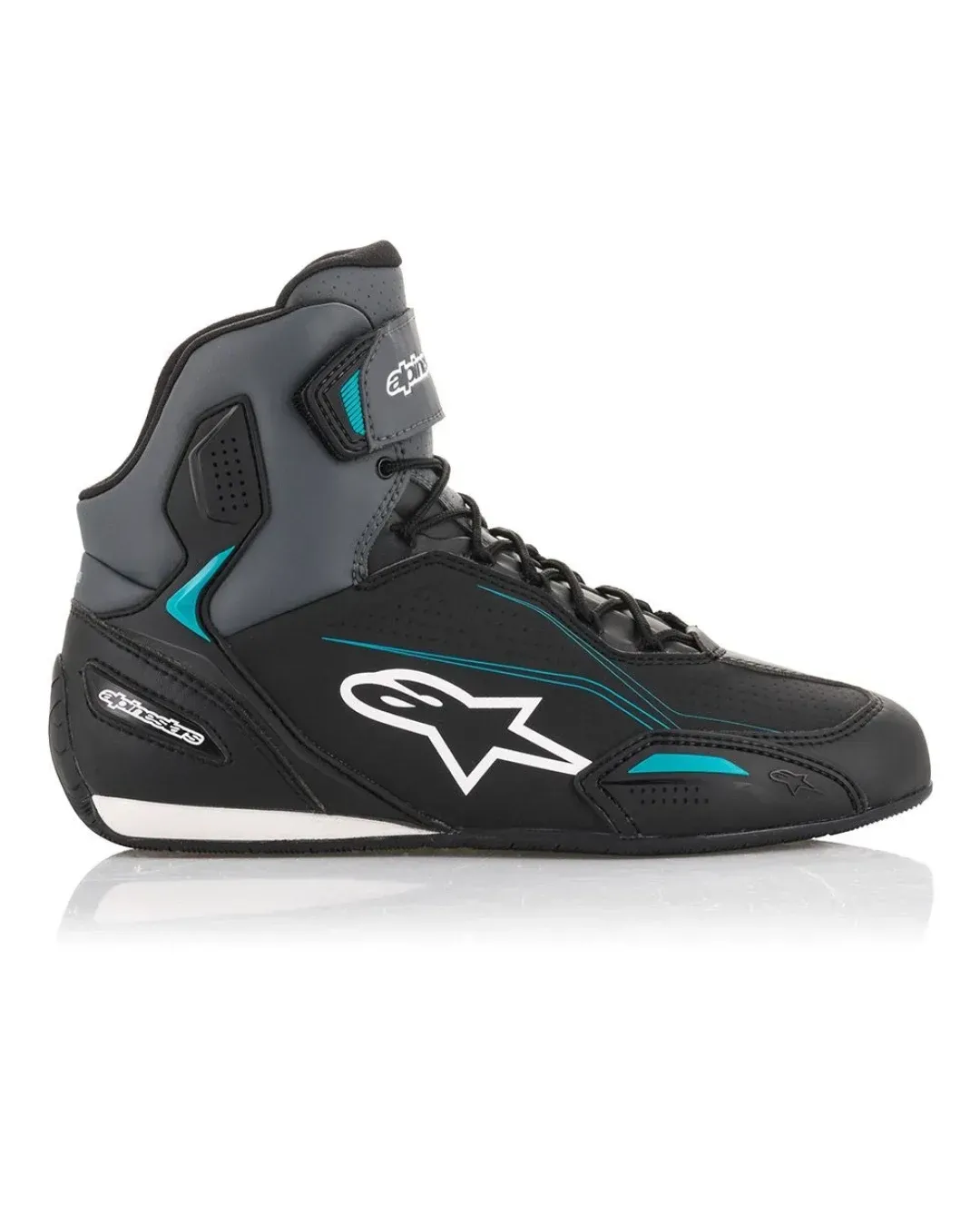 Дамски мото боти ALPINESTARS STELLA FASTER-3 BLACK/GRAY/OCEAN