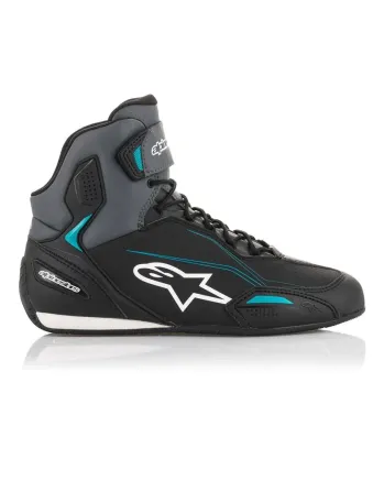 Дамски мото боти ALPINESTARS STELLA FASTER-3 BLACK/GRAY/OCEAN