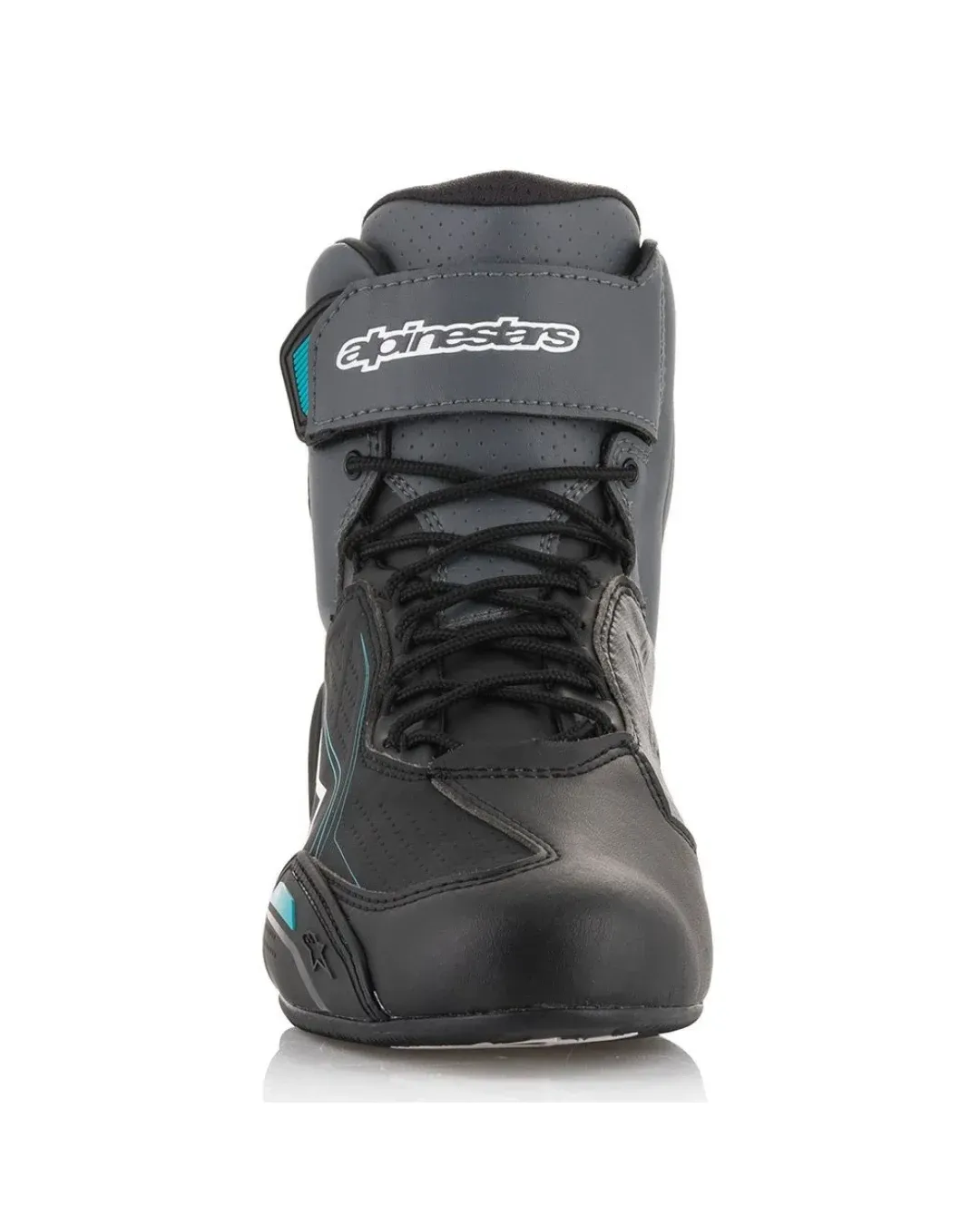 Дамски мото боти ALPINESTARS STELLA FASTER-3 BLACK/GRAY/OCEAN
