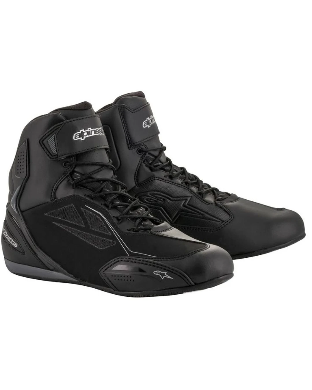 Дамски мото боти ALPINESTARS Stella Faster-3 Drystar® BLACK/SILVER