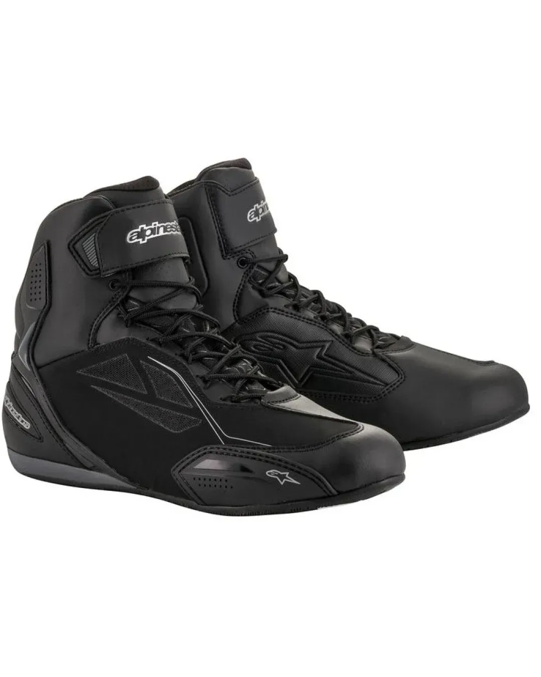 Дамски мото боти ALPINESTARS Stella Faster-3 Drystar® BLACK/SILVER