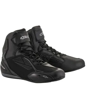 Дамски мото боти ALPINESTARS Stella Faster-3 Drystar® BLACK/SILVER