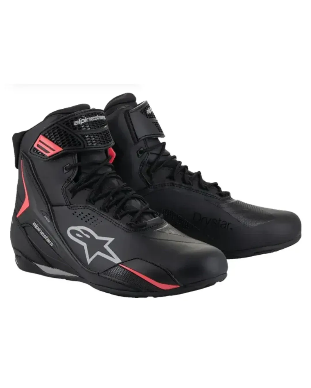 Дамски мото боти ALPINESTARS STELLA FASTER-4 DS BLACK/GRAY/CORAL