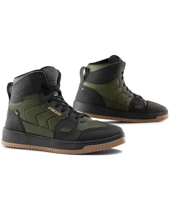 Дамски мото боти FALCO HARLEM ARMY GREEN