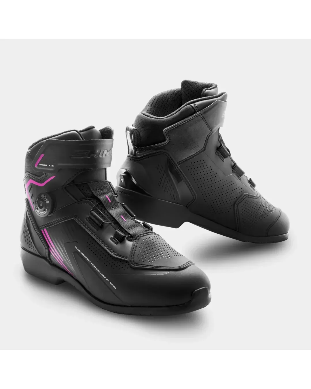 Дамски мото боти SHIMA ENZO AIR BLACK/PINK