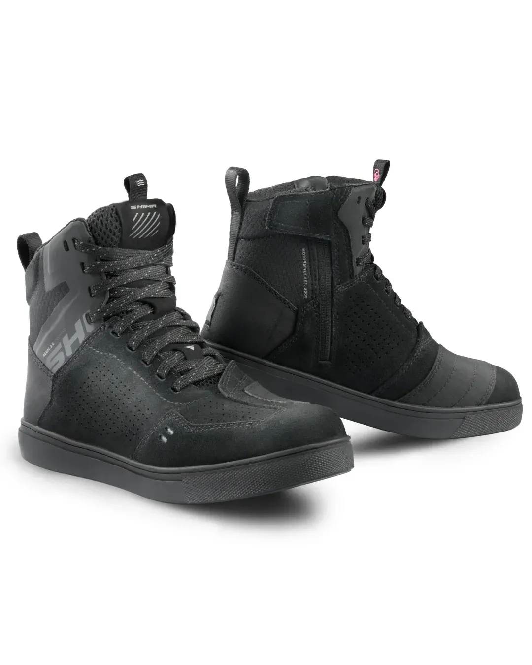 Дамски мото боти SHIMA REBEL 2.0 VENT BLACK