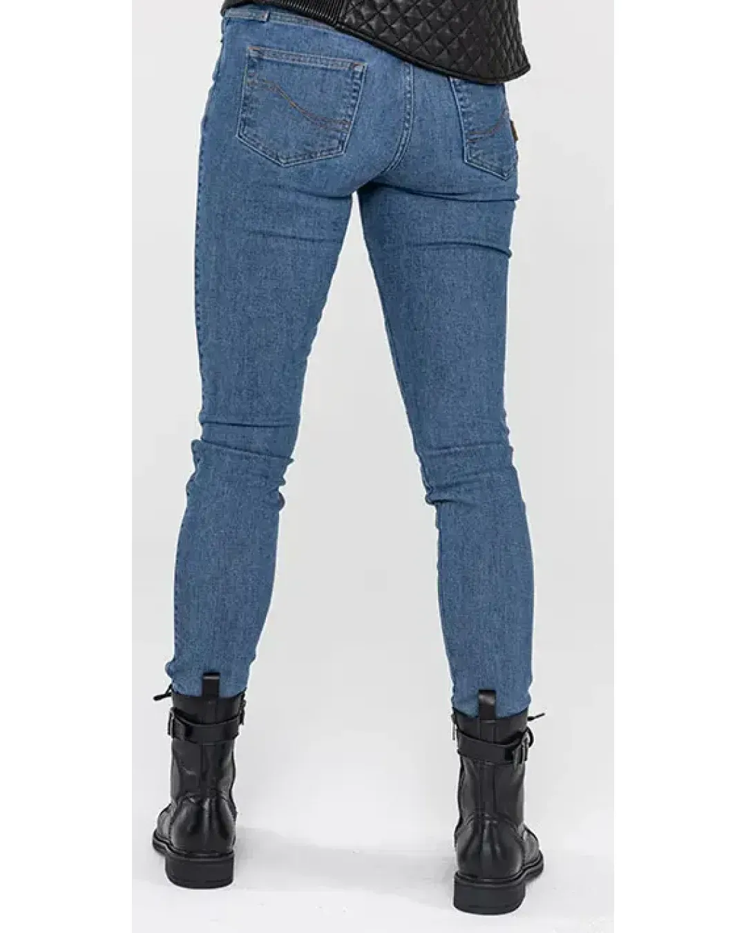Дамски мото дънки JOHN DOE RUBY LIGHT BLUE